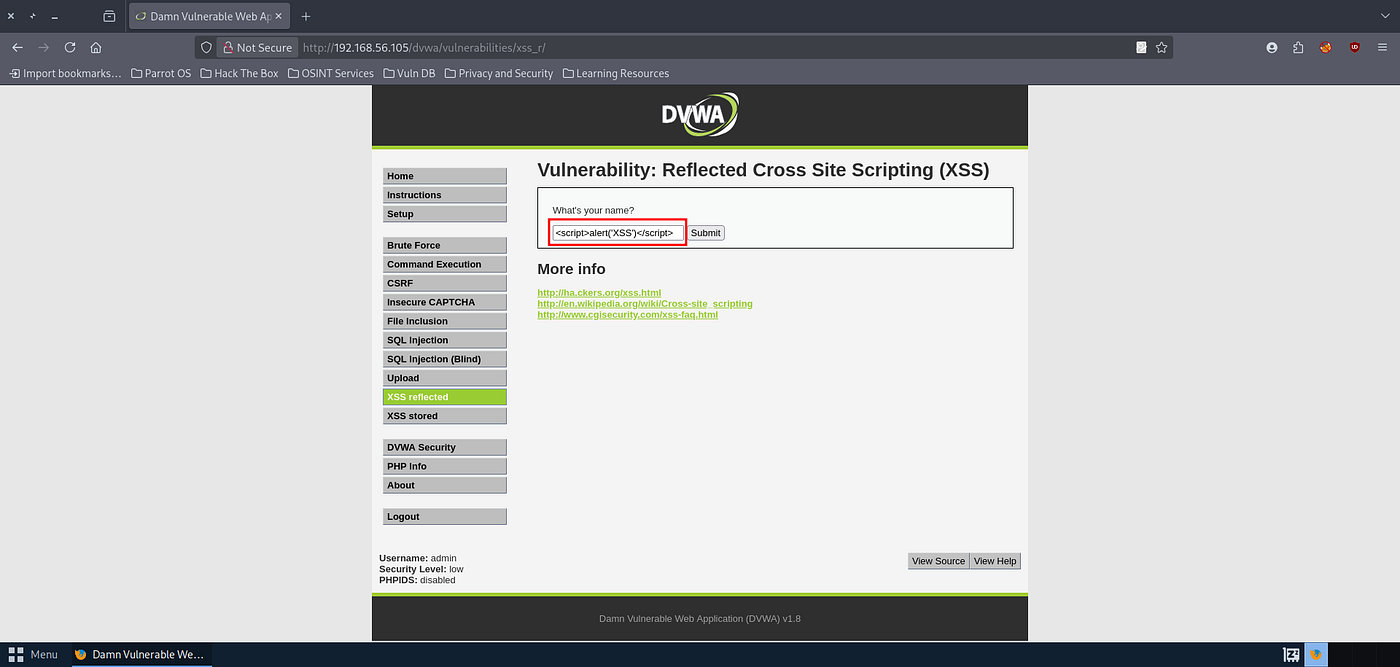 Cross-Site Scripting (XSS) Assessment