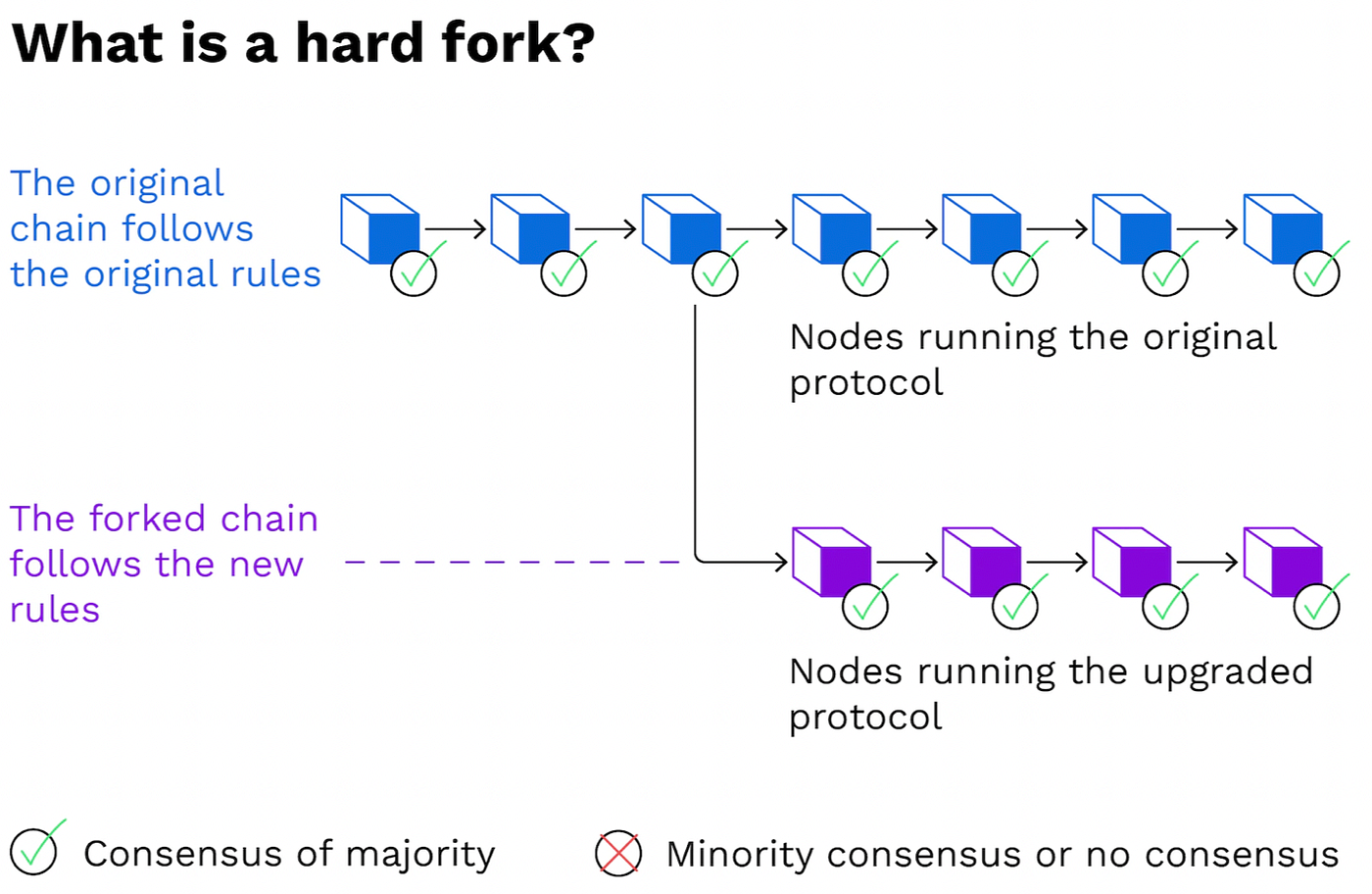 What Is a Fork in a Blockchain ?. Thai version below — | by Inz Tiewcharoen  | Avareum Research