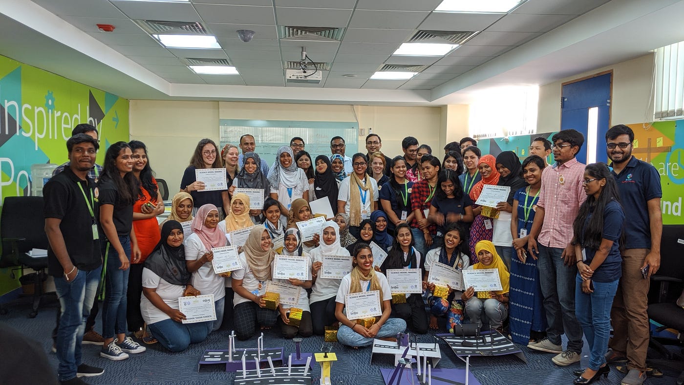 Young girls getting awarded for Digital Literacy program from Microsoft. I am a proud mentor.
