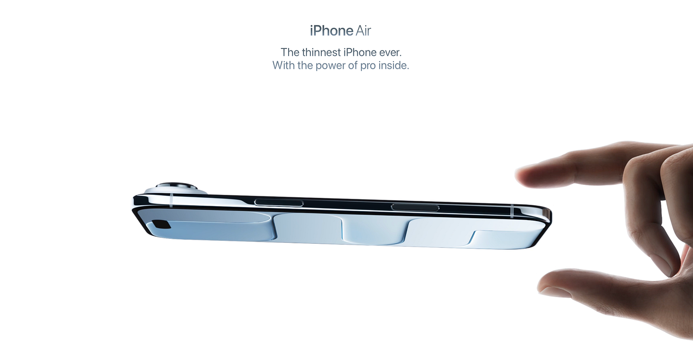 iPhone Air: the Pursuit of “A Piece of Glass”