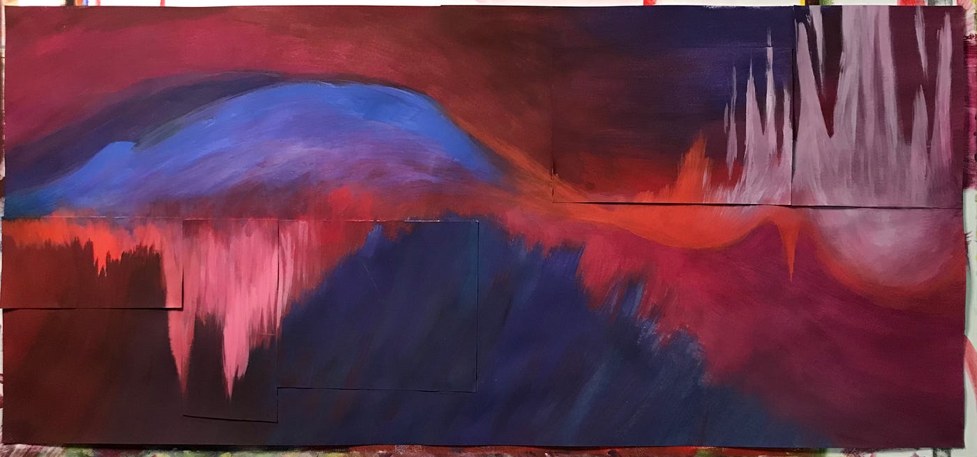 Upswingin’ (tempera)
