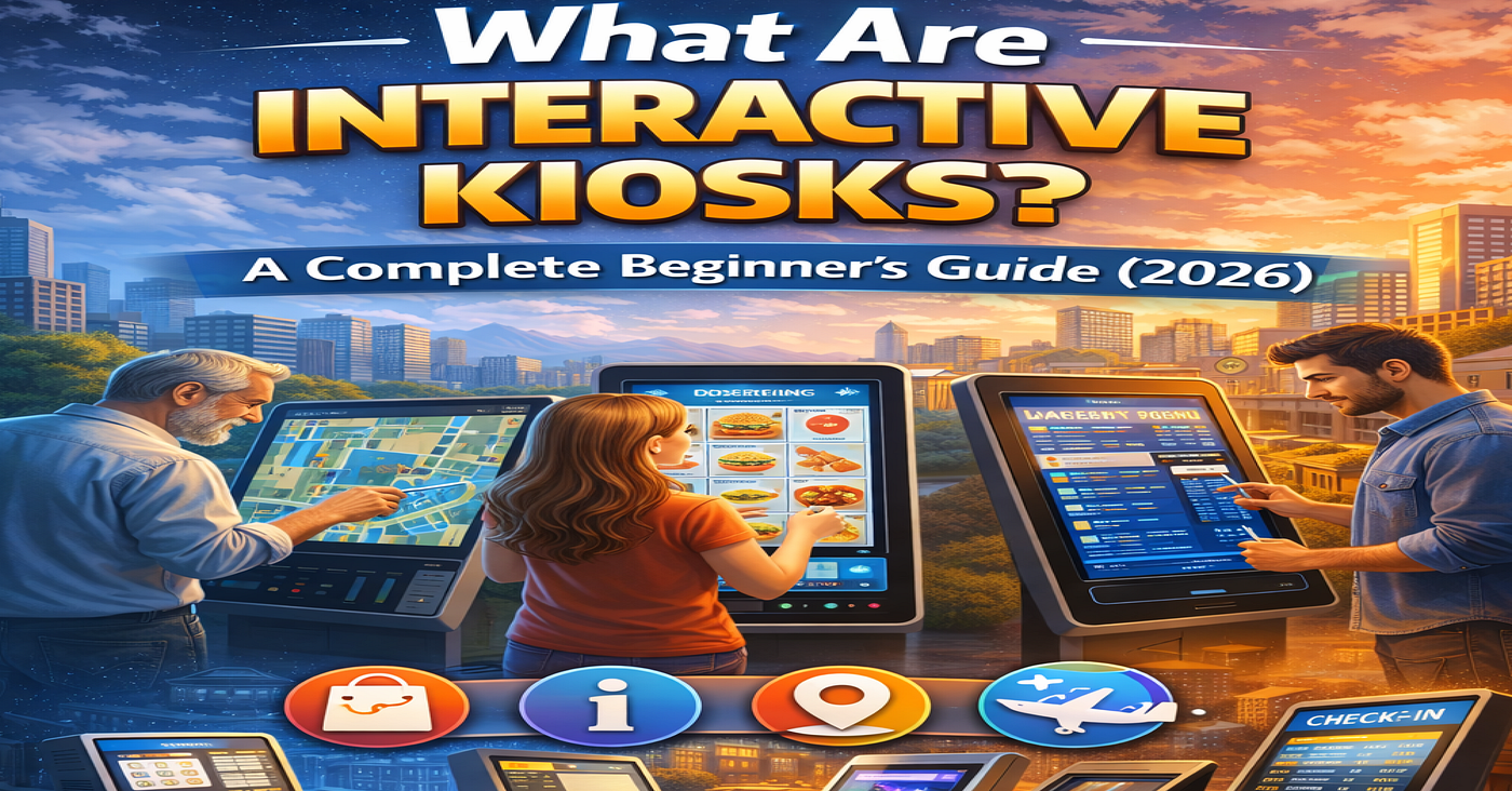 What Are Interactive Kiosks? A Complete Beginner Guide (2026)