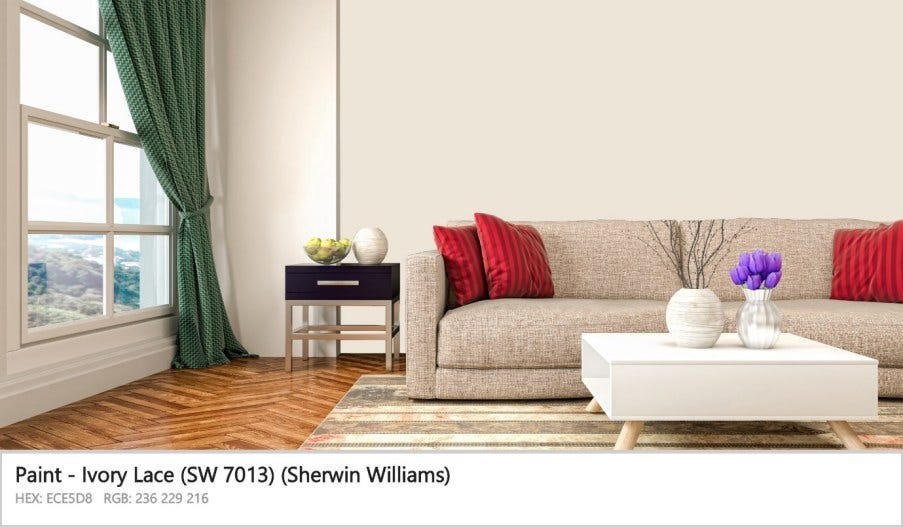 Ivory Lace: A Subtle Symphony of Elegance by Sherwin-Williams