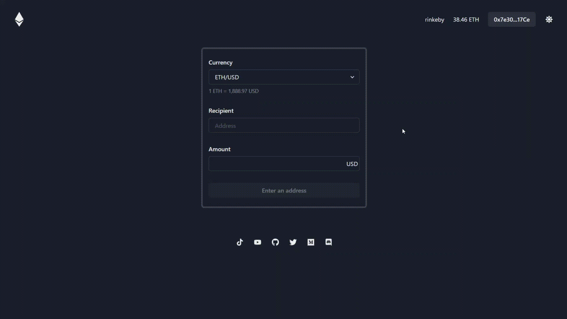 My First Dapp using Chanlink Price Feed | by yuichiro aoki | Coinmonks |  Medium