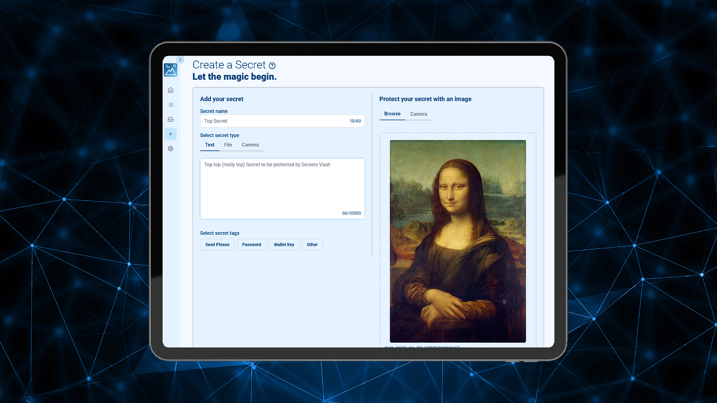 The Next Era of Cybersecurity: Secrets Vault’s AI-Proof, Quantum-Resistant Image-Based Protection…