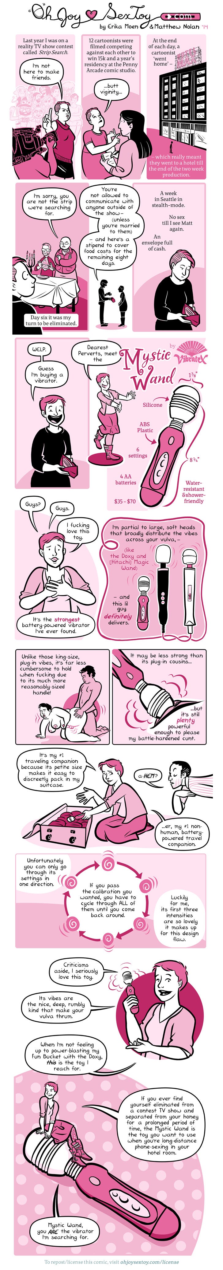 Mystic Wand. An enchanting Oh Joy Sex Toy comic | by Erika Moen | The Nib | Medium Mystic Wand. An enchanting Oh Joy Sex Toy comic | by Erika Moen | The Nib | Medium