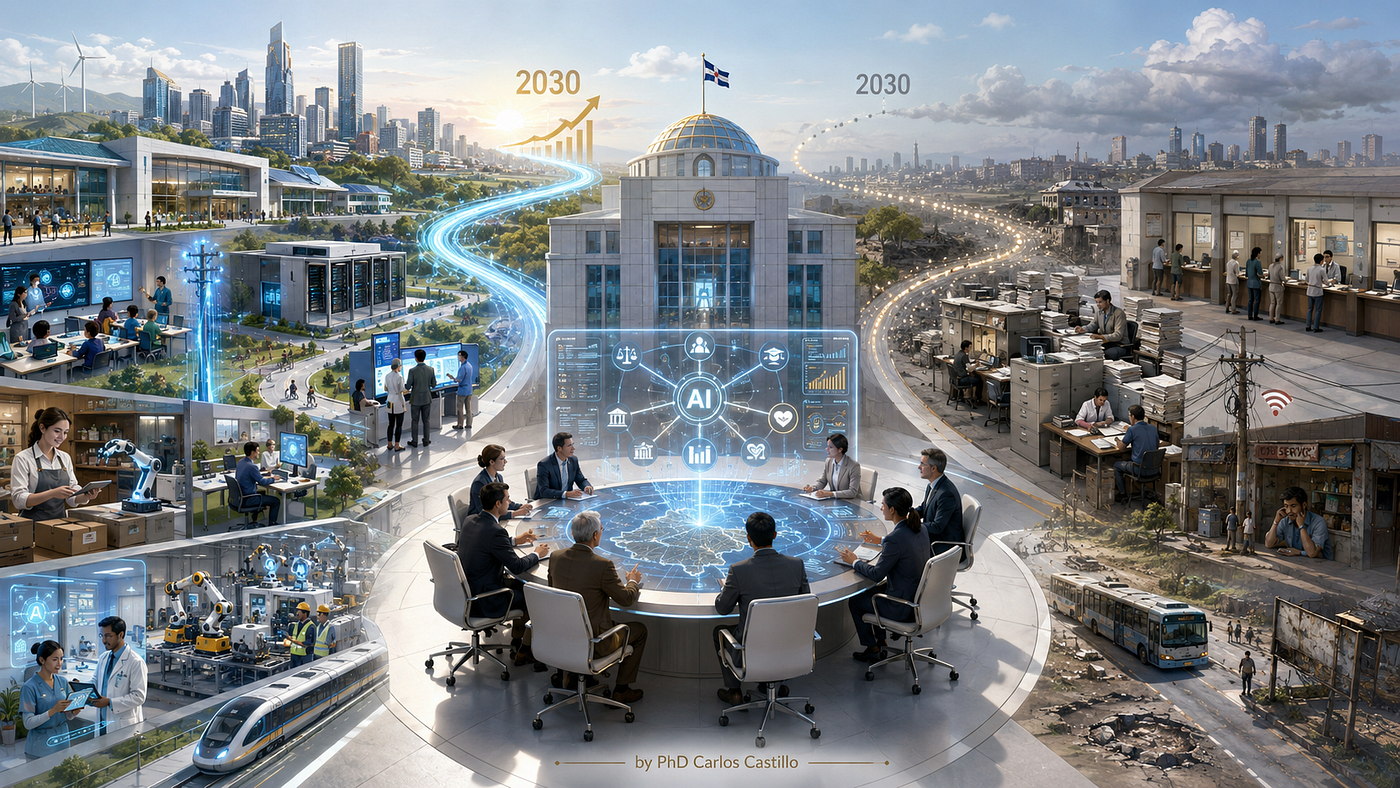 El gobierno que no entienda la IA en 2030 ya perdió y aquí están los datos que me convencieron de…