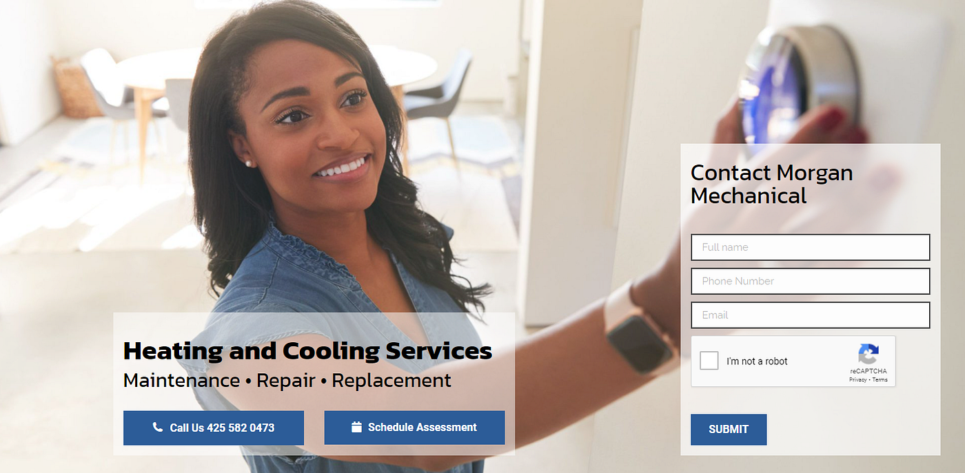 Seattle Professional HVAC Service | by Seattle Web Design | Small Business  Websites | Medium