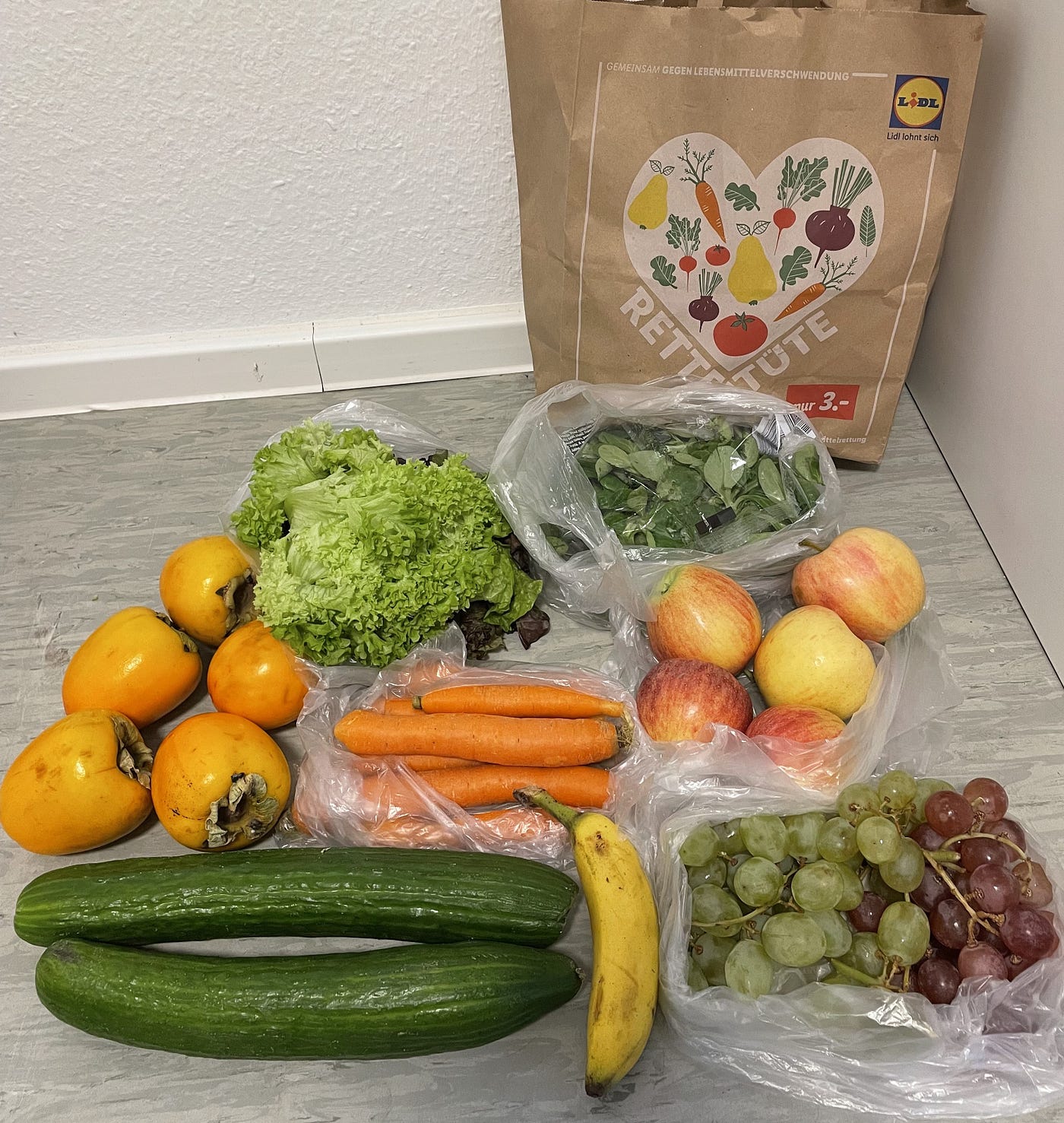 【德國交換】德國省伙食費撇步: Lidl 的 3 歐蔬果限量袋