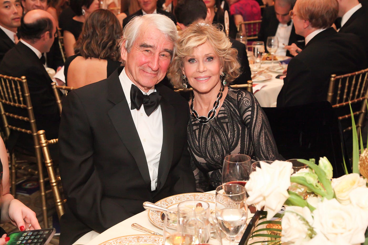 Sam Waterston and Jane Fonda (Photo credit :Amber De Vos)