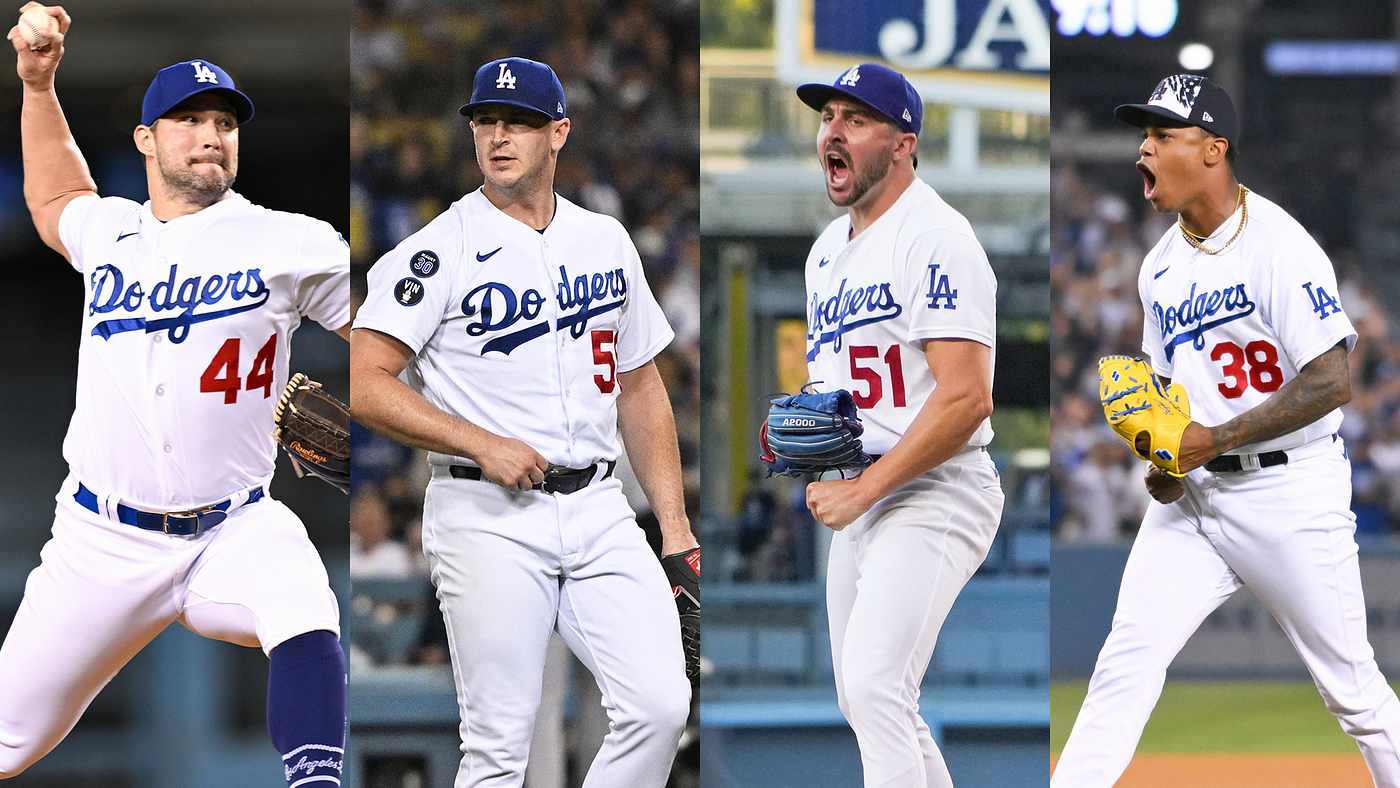 Fire, swag and calm — diverse personalities make Dodger bullpen a success, by Cary Osborne