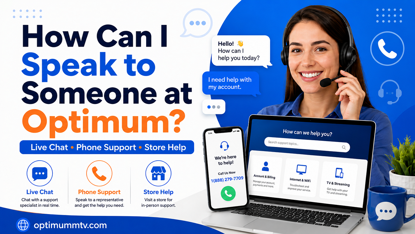 How can I speak to someone at Optimum?