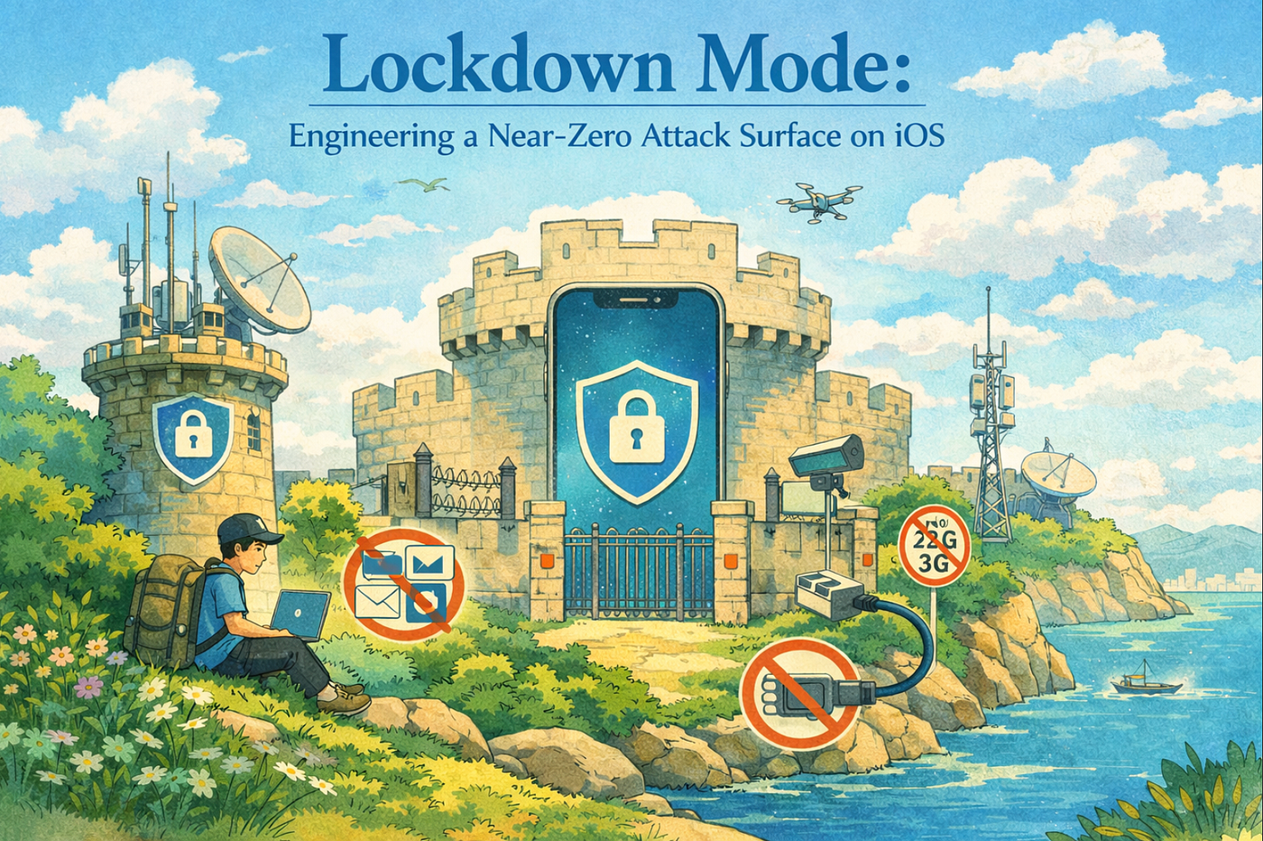 Lockdown Mode: Engineering a Near-Zero Attack Surface on iOS