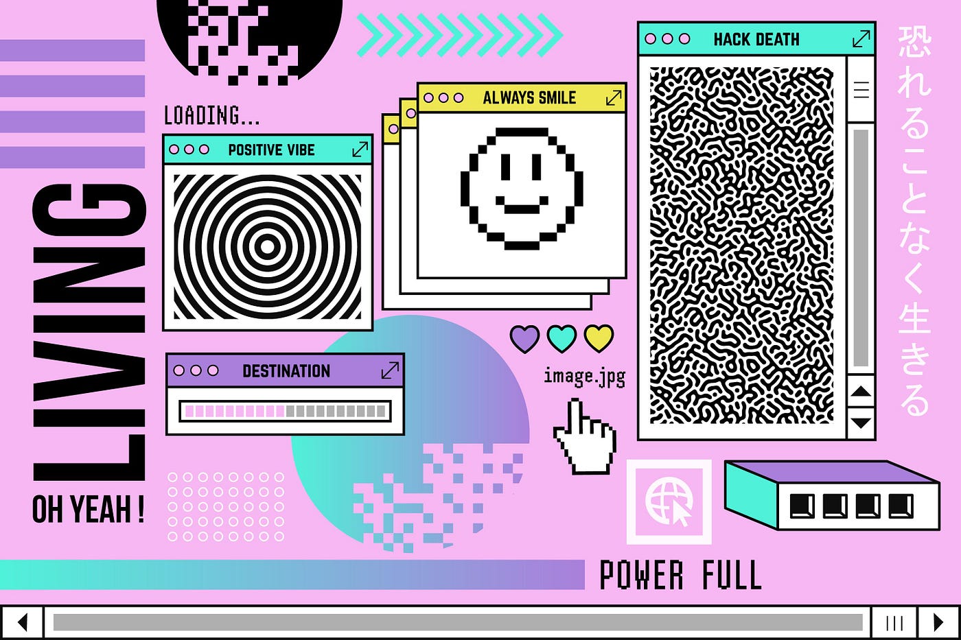 Y2K aesthetic for web design projects: Everything you need to know