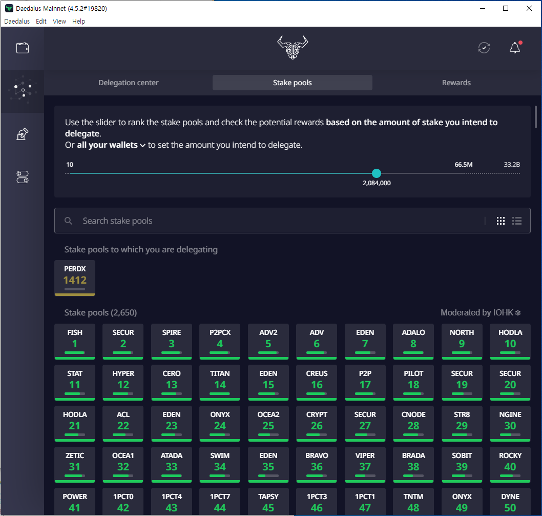 Defi] 전자화폐 Cardano ADA로 (연리)5%이자수익 내기(4)_기본 Staking 전략짜기, 위임하기 | by Perdix  Lab | Medium