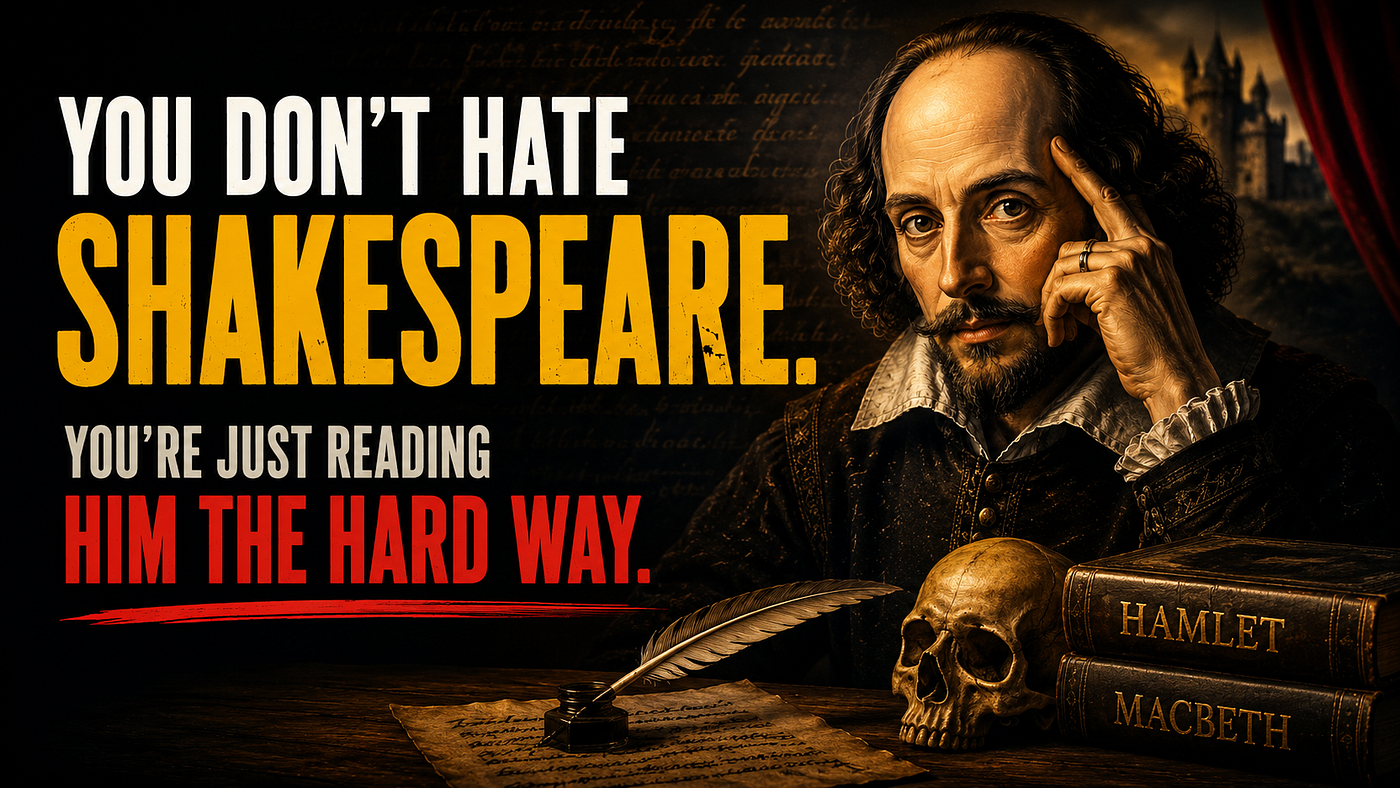 You Don’t Hate Shakespeare