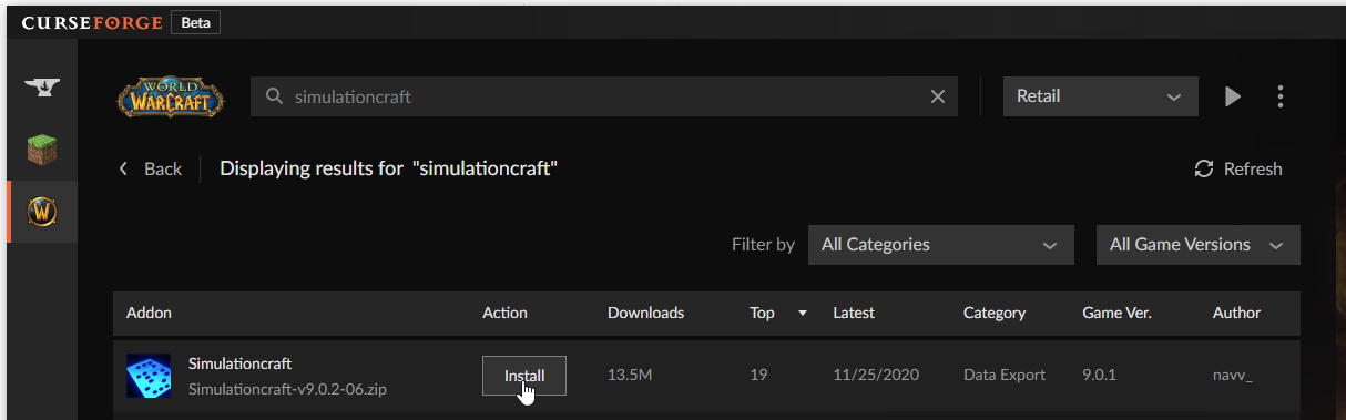 Simulationcraft (x86) Download - A tool to explore combat mechanics in the  popular MMO RPG