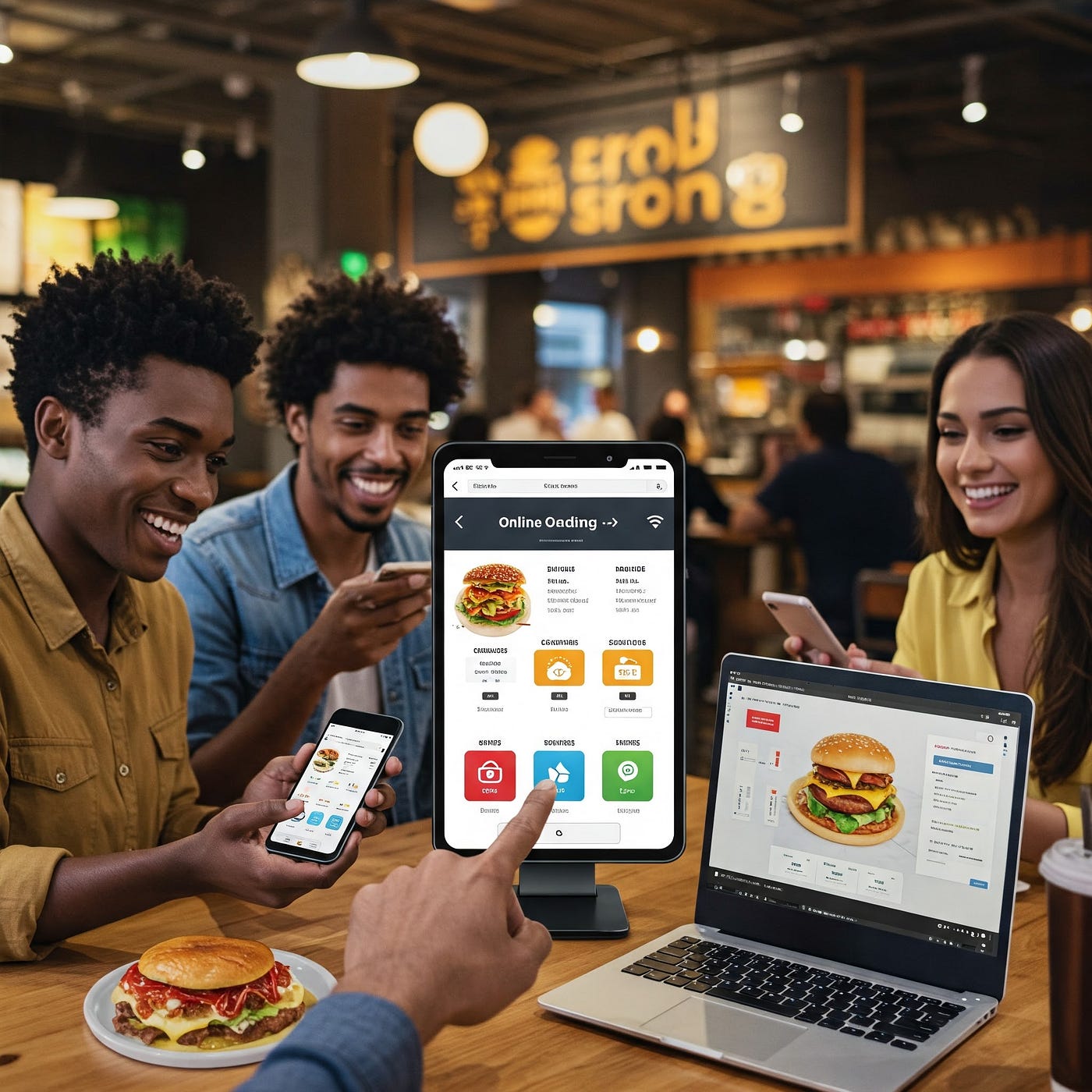Efficient Restaurant Order Management with AI-Driven Digital Solutions