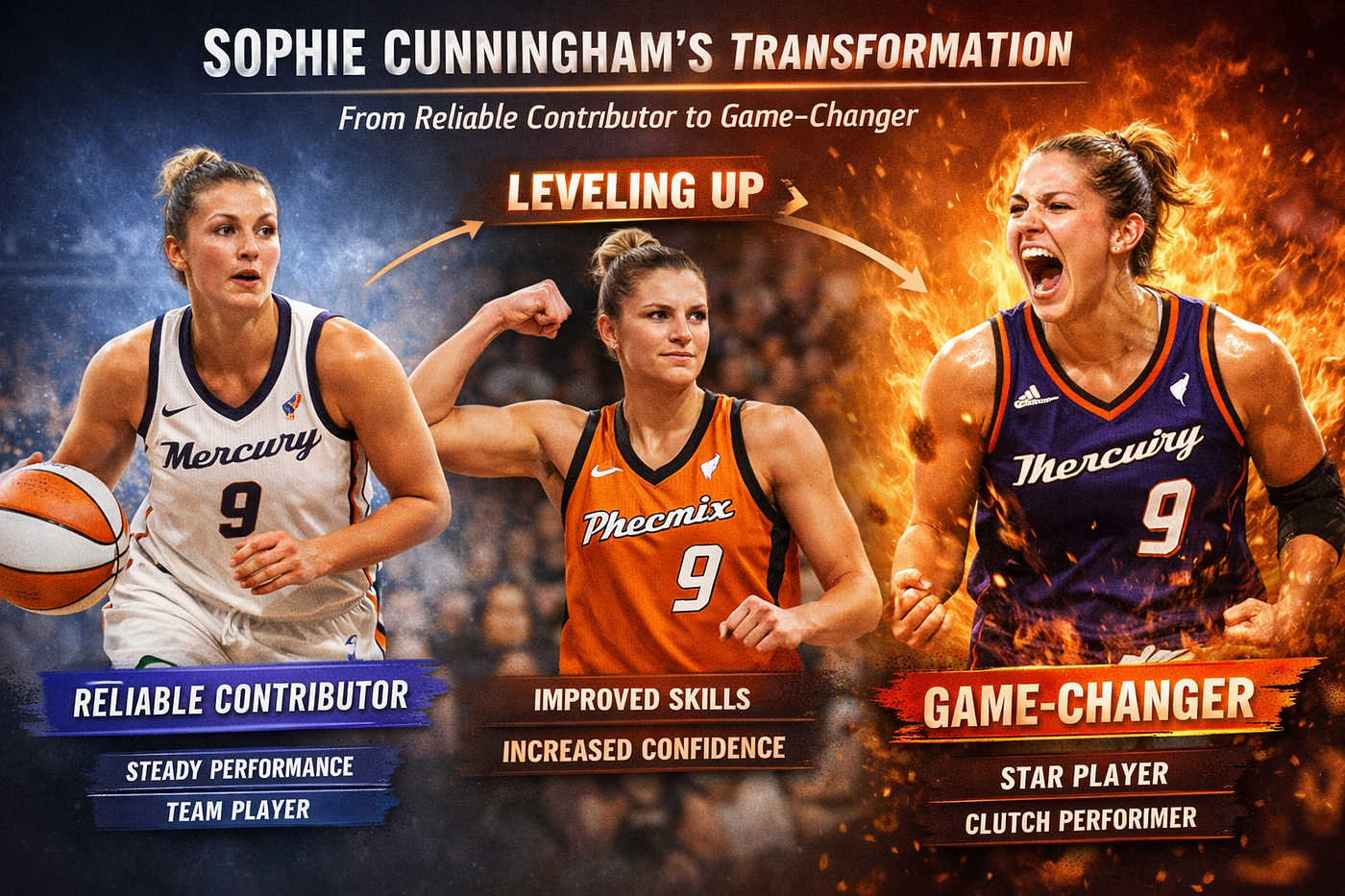 Sophie Cunningham’s Growth from Reliable Contributor to Game-Changer