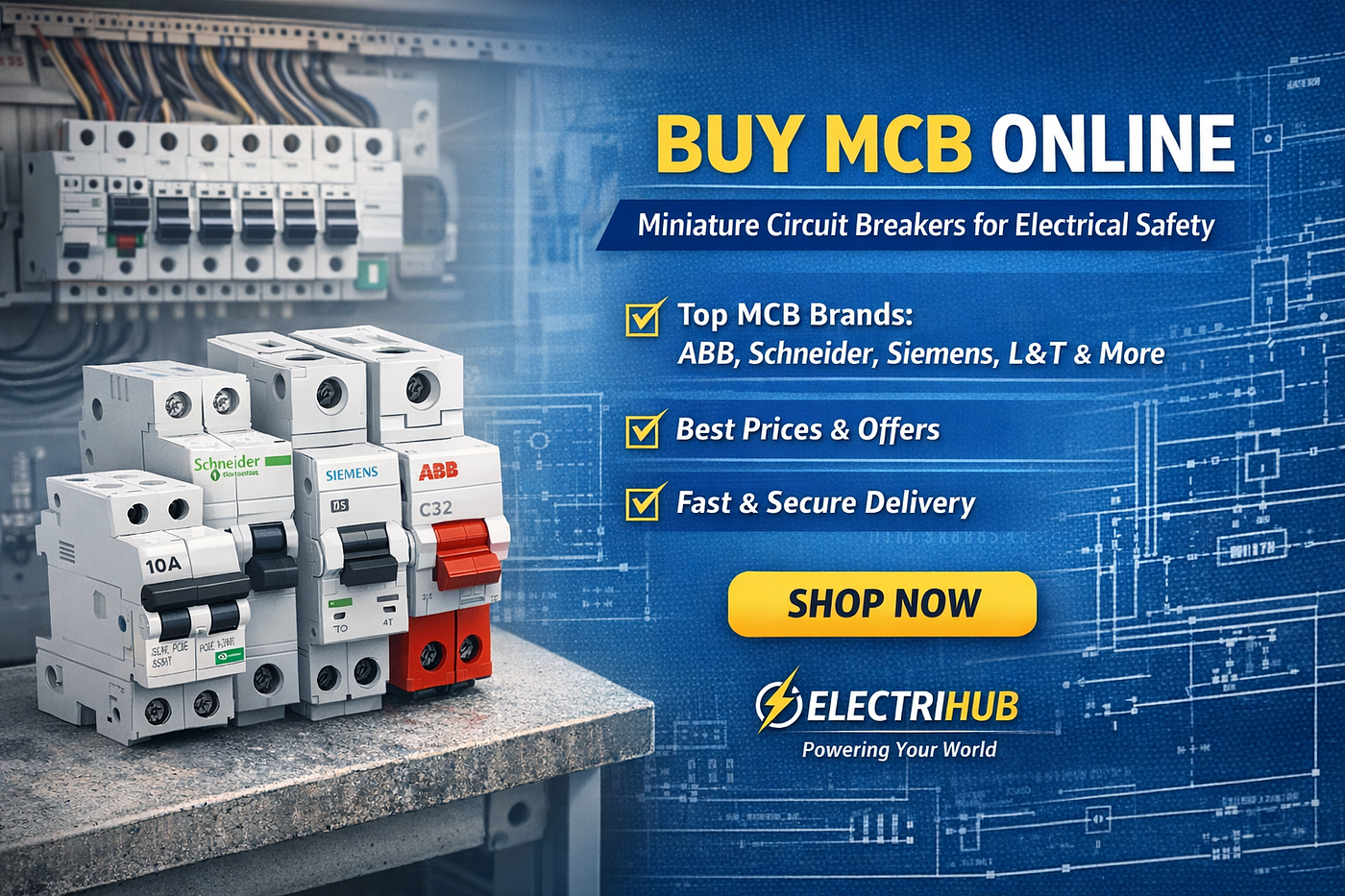 Buy MCB Online — Complete Guide to Miniature Circuit Breakers for Safe Electrical Systems