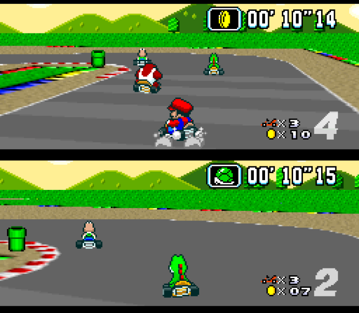 Super Mario Kart, Games