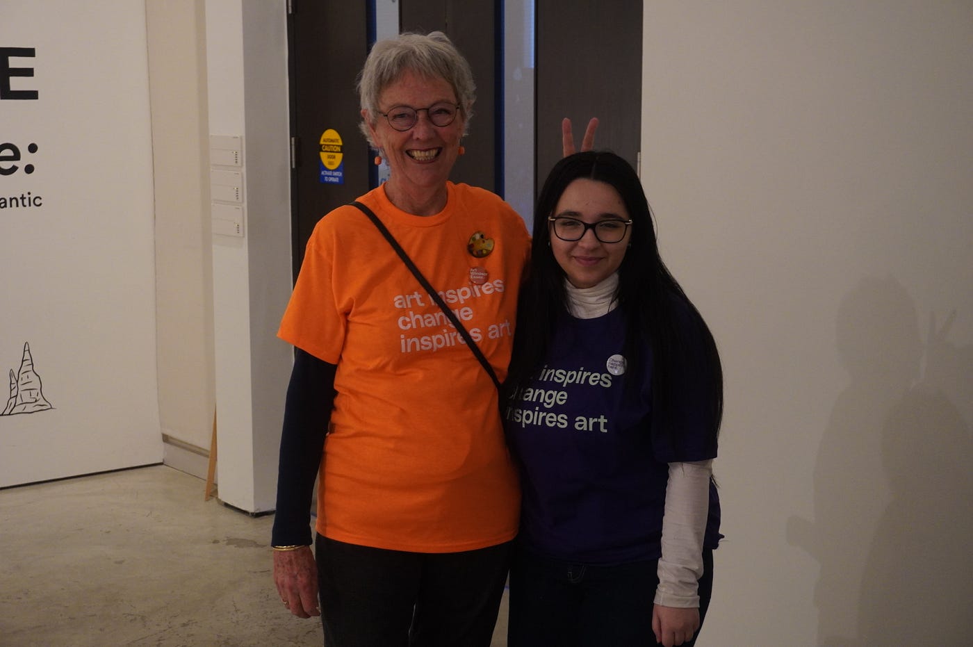 Jude Quick (left) and Alana Pype (right) at Fridays Live: Where the River Bends on March 7th, 2025. Picture taken by Aidan Billing.