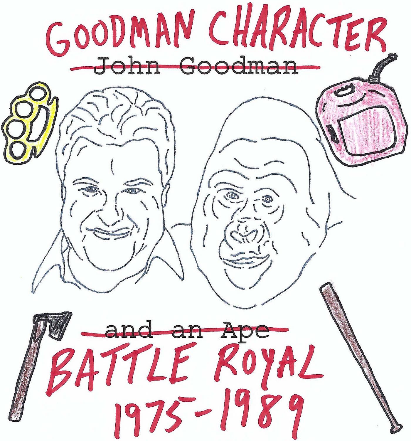 A JG+A Special Presentation: The Goodman Character Battle Royal (1975–1989)