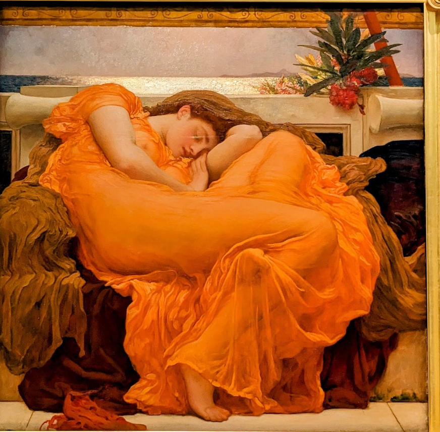 pre raphaelite orange dress So Much Depends on an Orange Dress | by Kerry Dooley Young