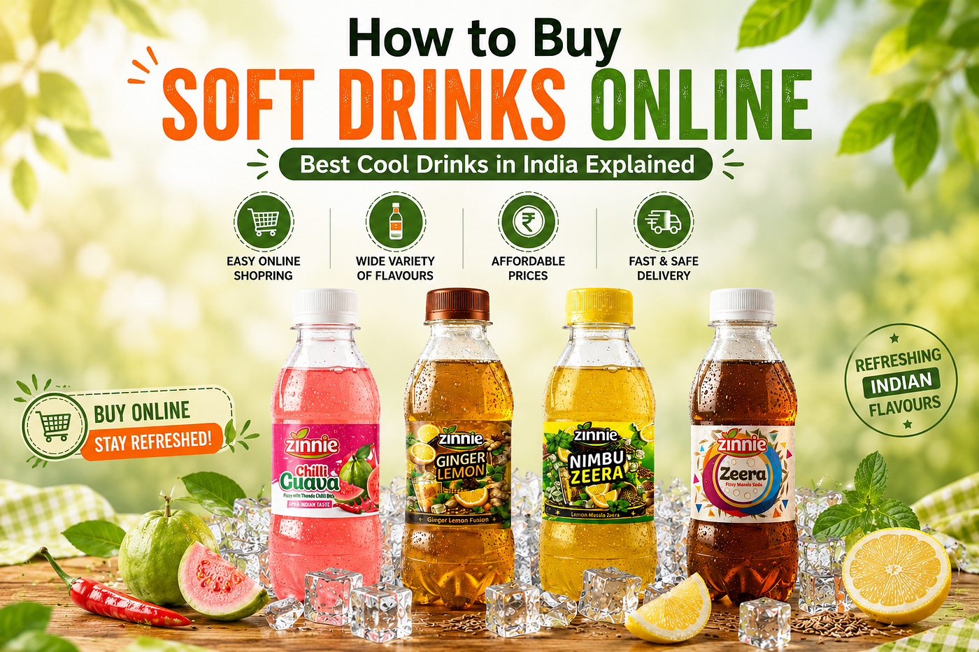 How to Buy Soft Drinks Online — Best Cool Drinks in India Explained