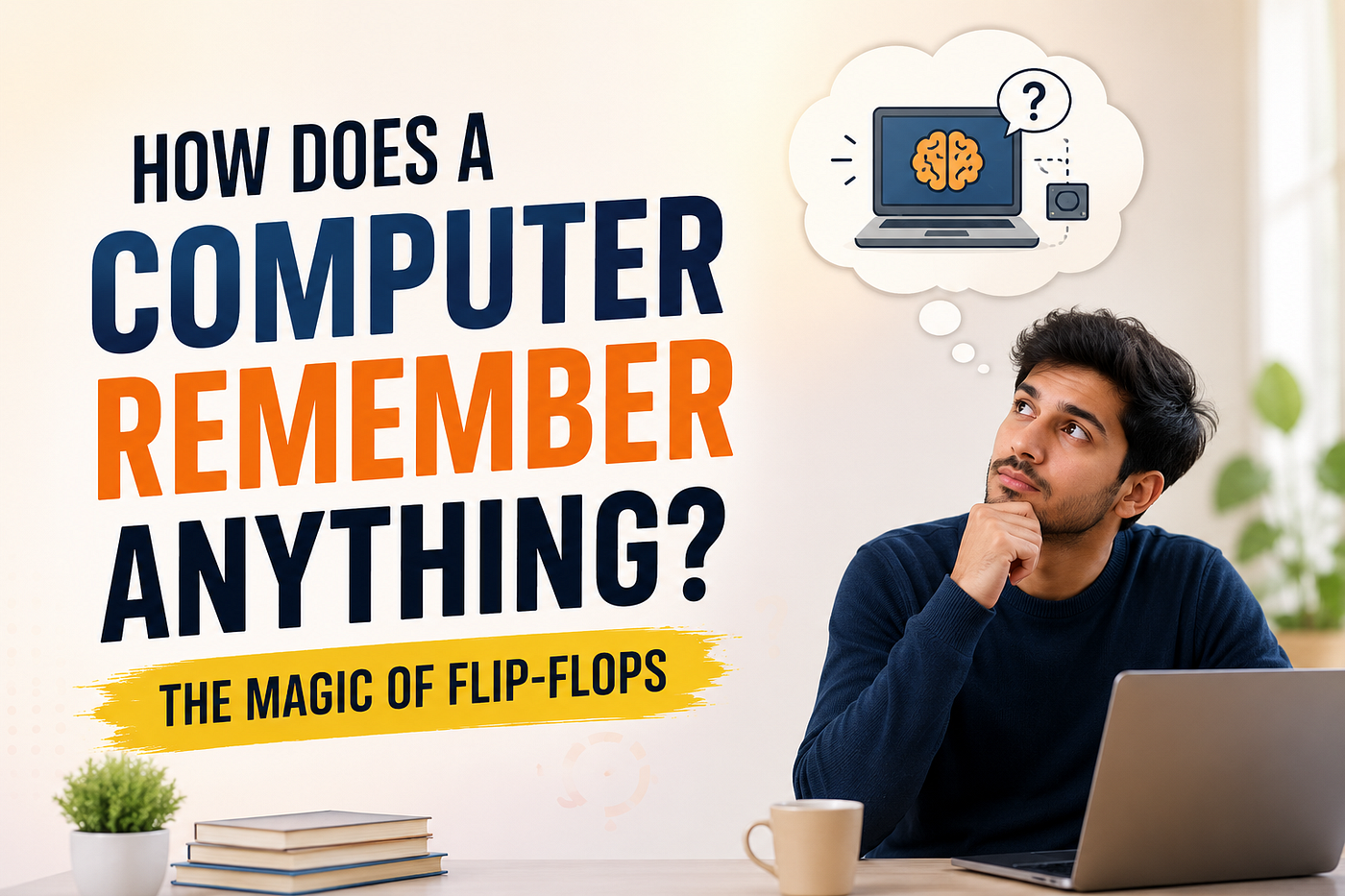 How Does a Computer Remember Anything? The Magic of Flip-Flops
