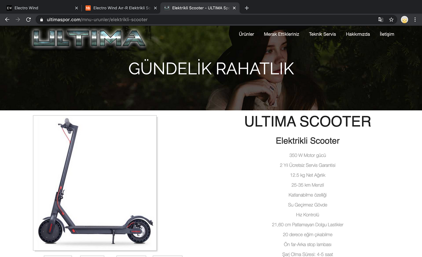 Elektrikli Scooter Seçimi. Elektrikli Scooter satın almadan evvel… | by  Alif Yazgan | Medium