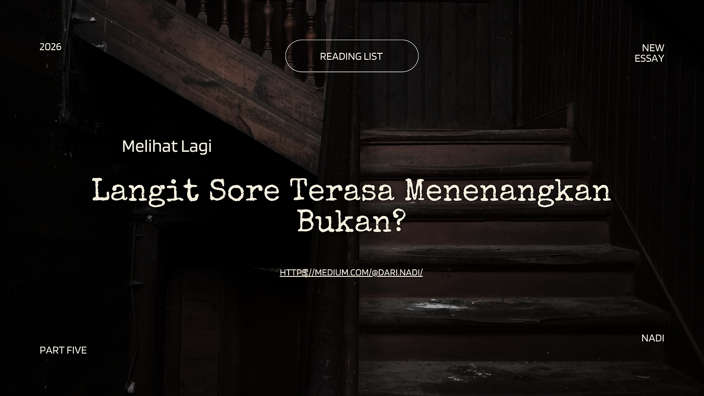 Langit Sore Terasa Menenangkan Bukan?