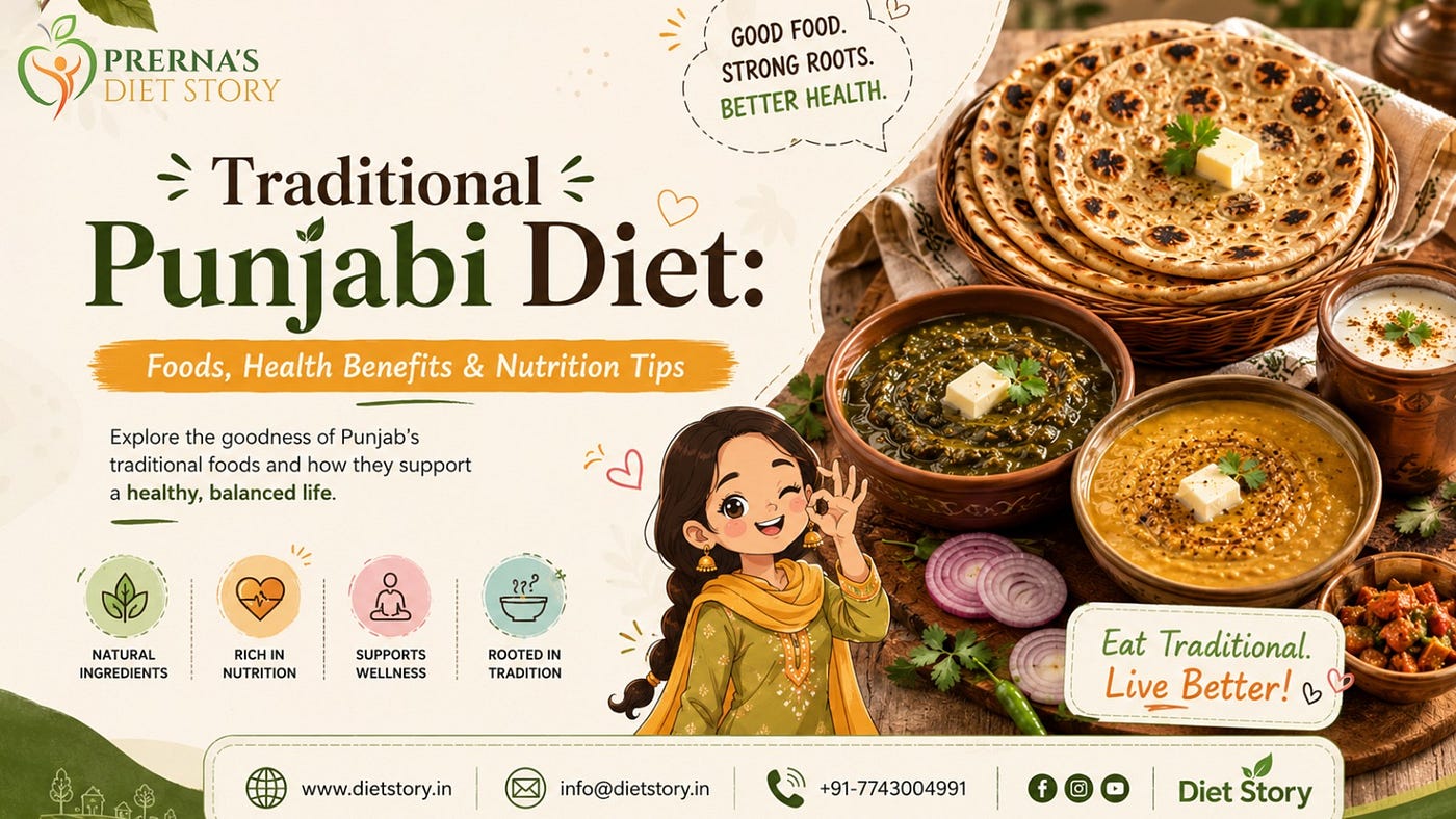 Traditional Punjabi Diet: Foods, Health Benefits & Nutrition Tips