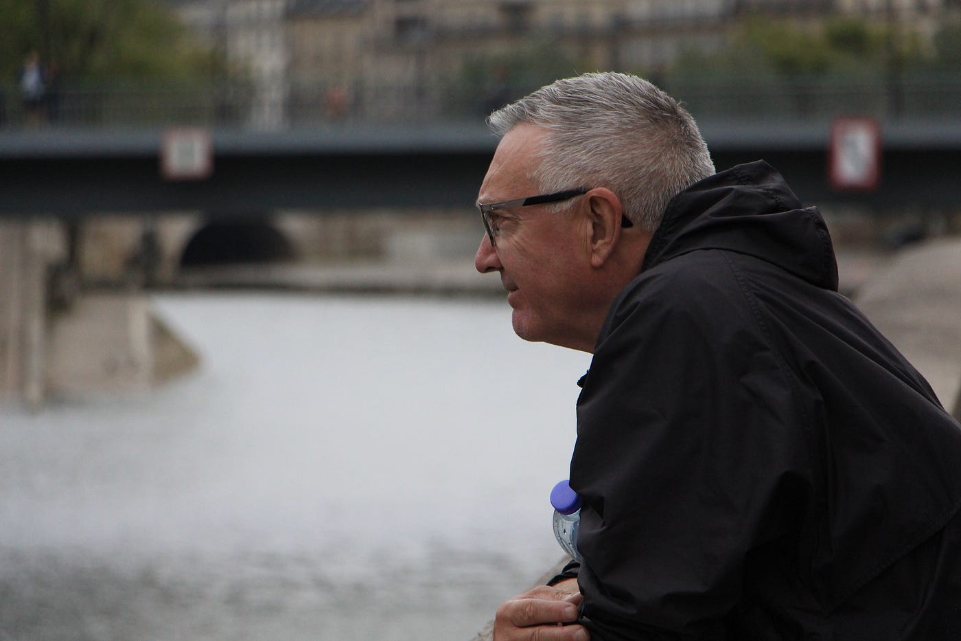 My brother took this picture of me in Paris, a couple of years ago.