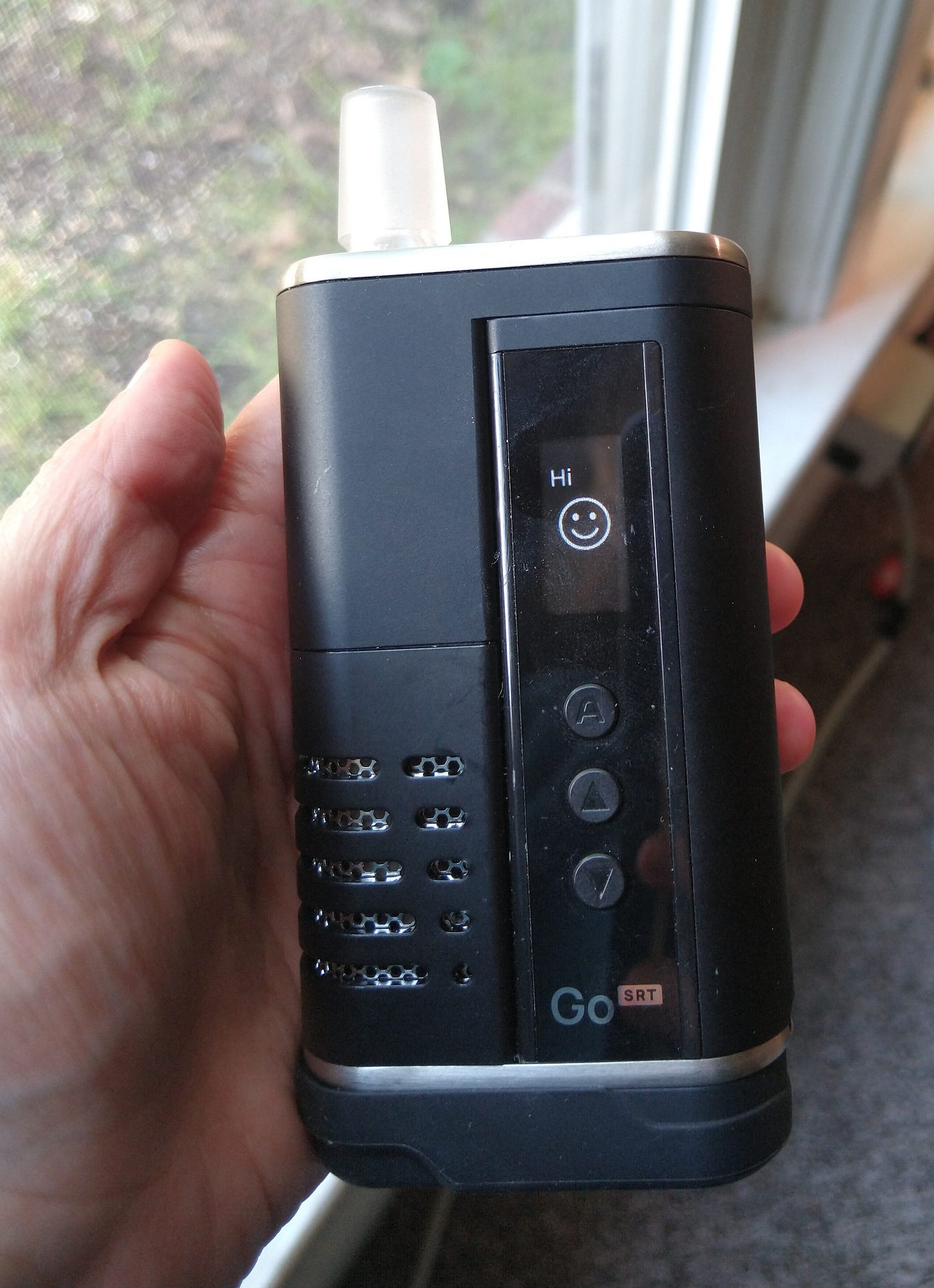 elfbar nachfüll pod läuft aus Arizer ArGo vaporizer