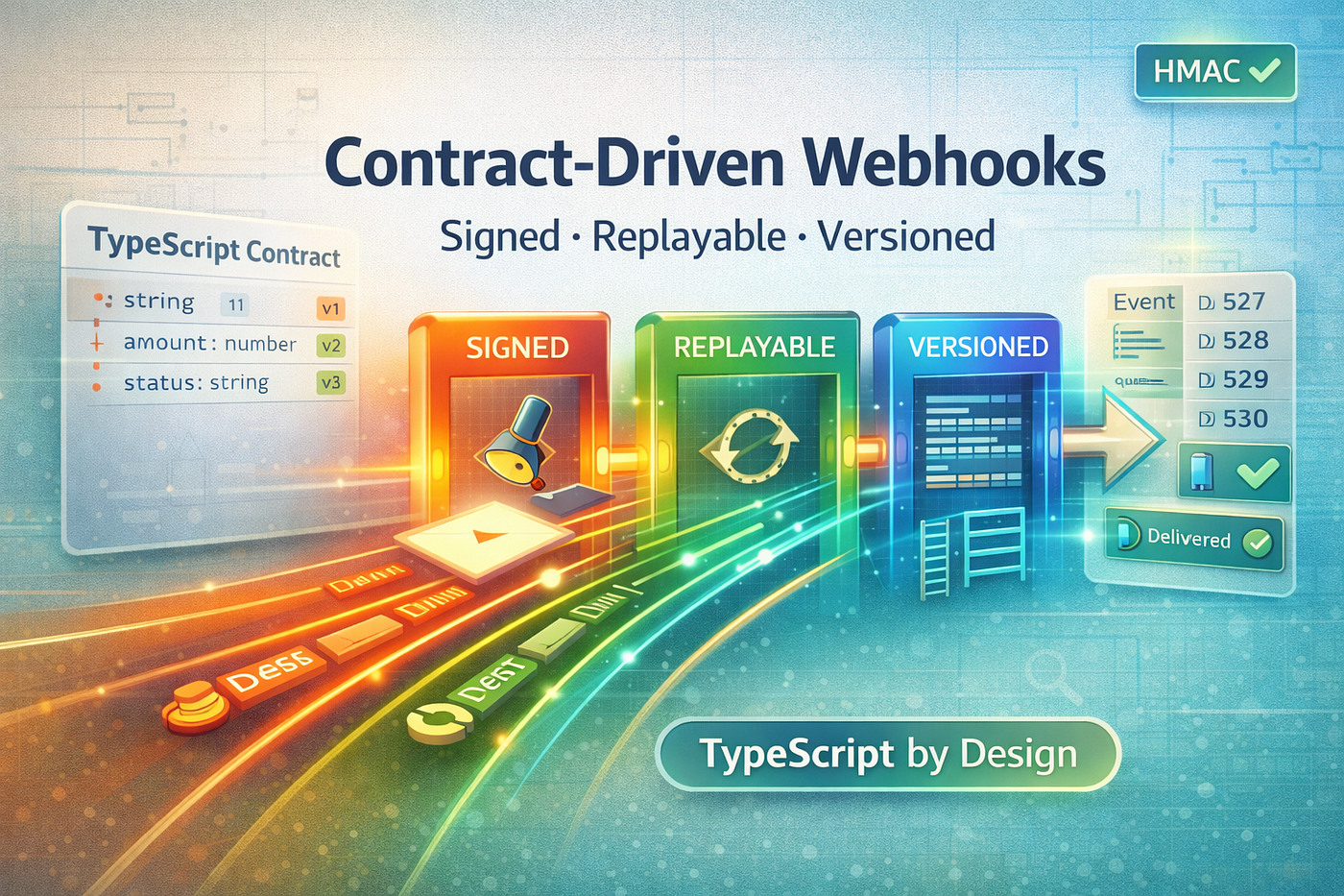 TypeScript Contract-Driven Webhooks: Replayable, Signed, and Versioned by  Design | by Nikulsinh Rajput | Jan, 2026 | Medium