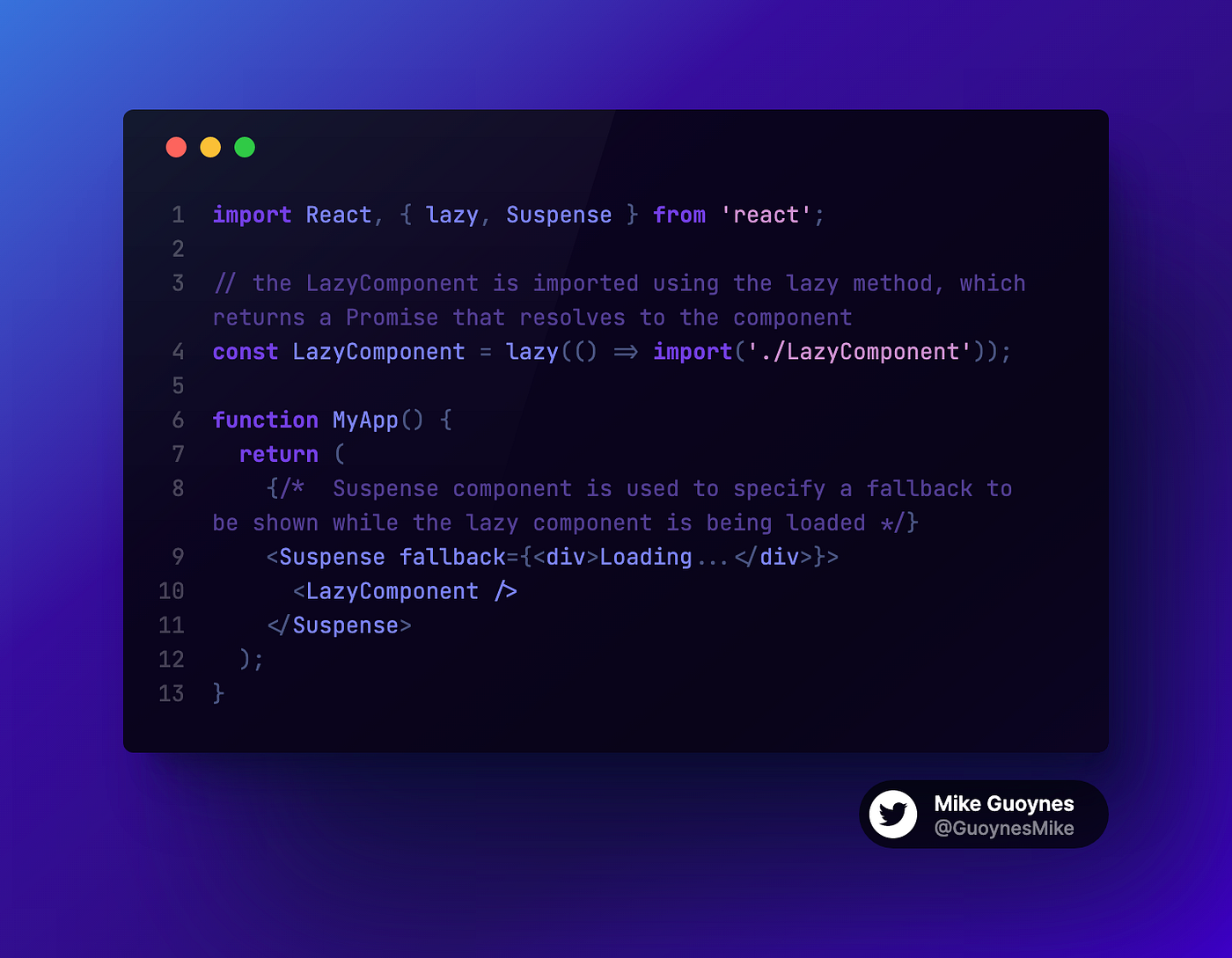 The ultimate guide to React Lazy Loading | by Mike Guoynes | Medium