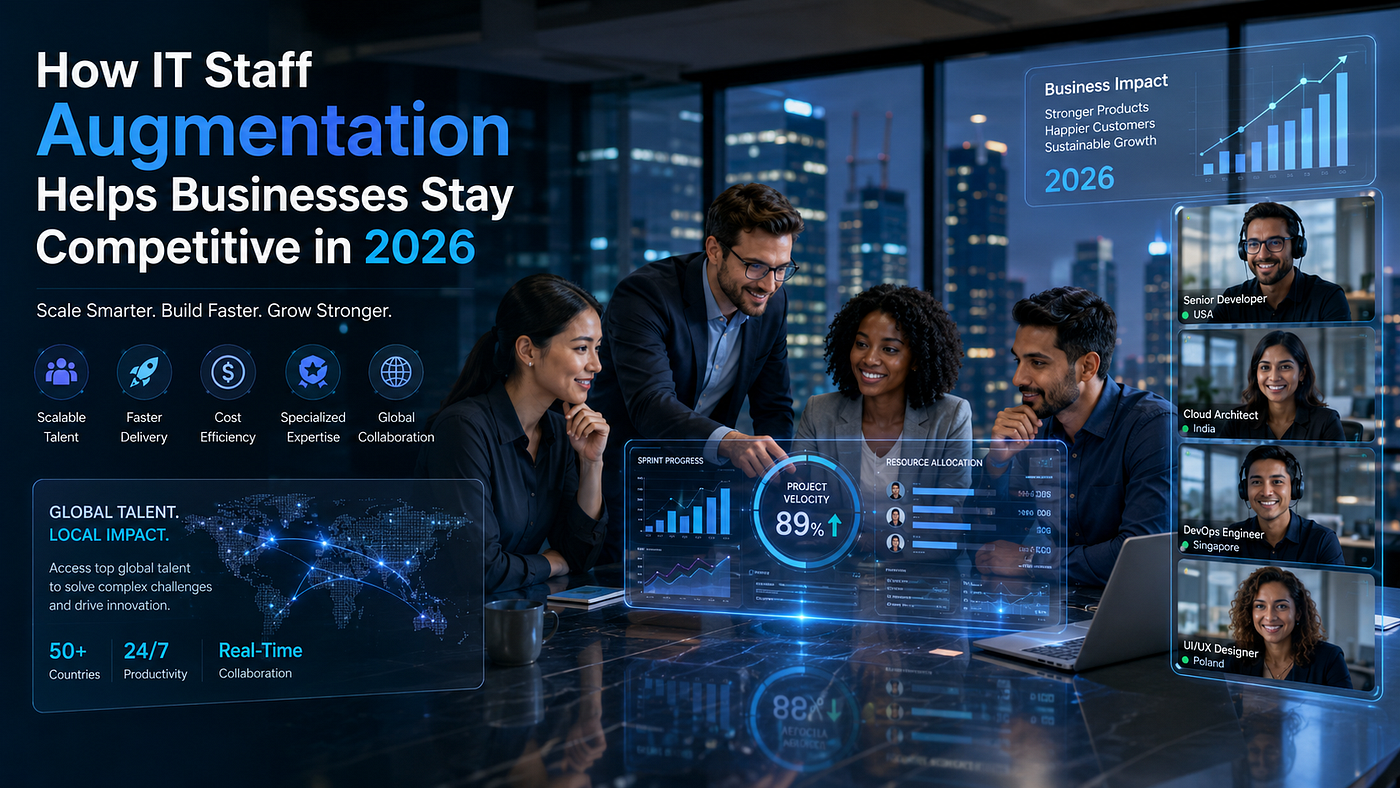 How IT Staff Augmentation Helps Businesses Stay Competitive in 2026