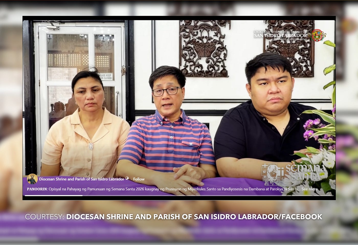 Pulilan Parish suspends Holy Wednesday procession over rising fuel costs, energy crisis