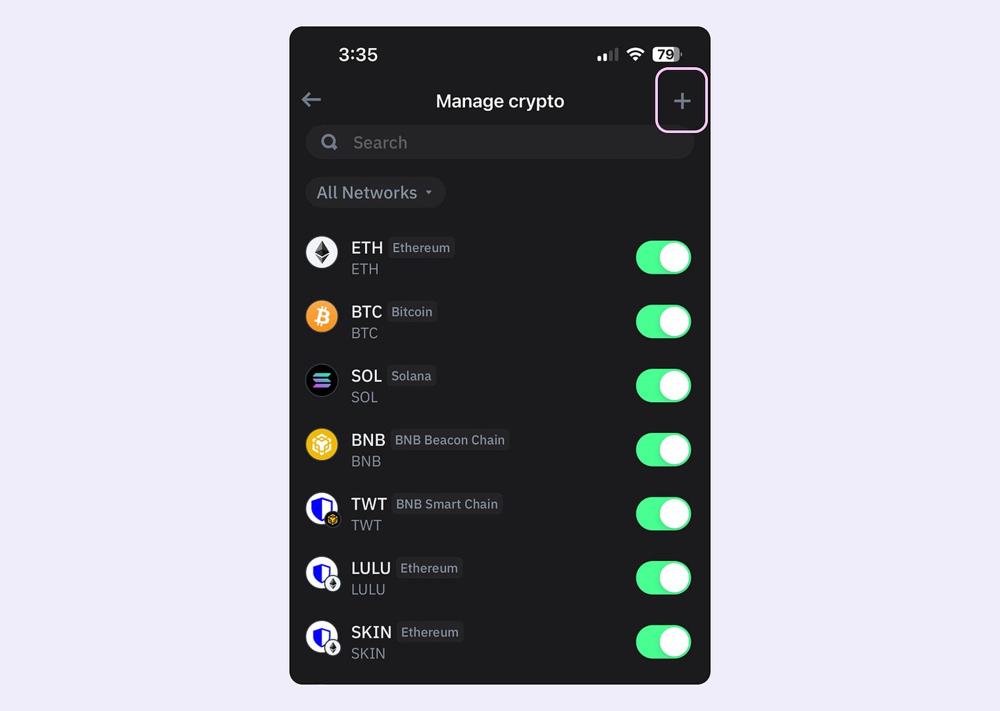 How to Import a Token in Trust Wallet | by Coin Factory | Medium