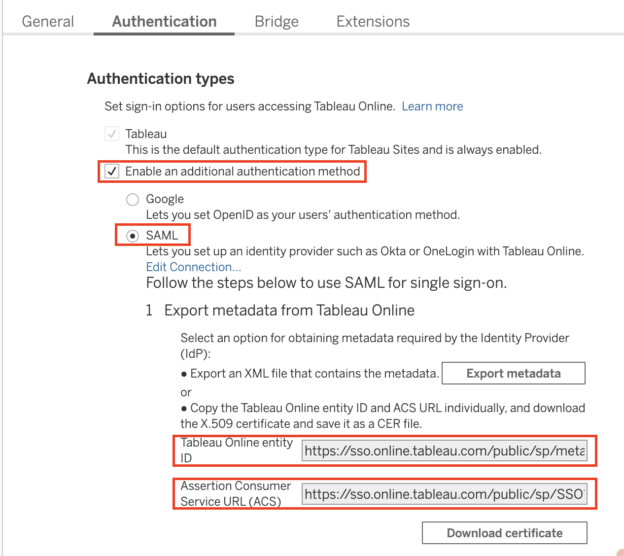 Configuring Auth0 as SAML SSO Identity Provider for Tableau | by Eski's  data stories | Medium