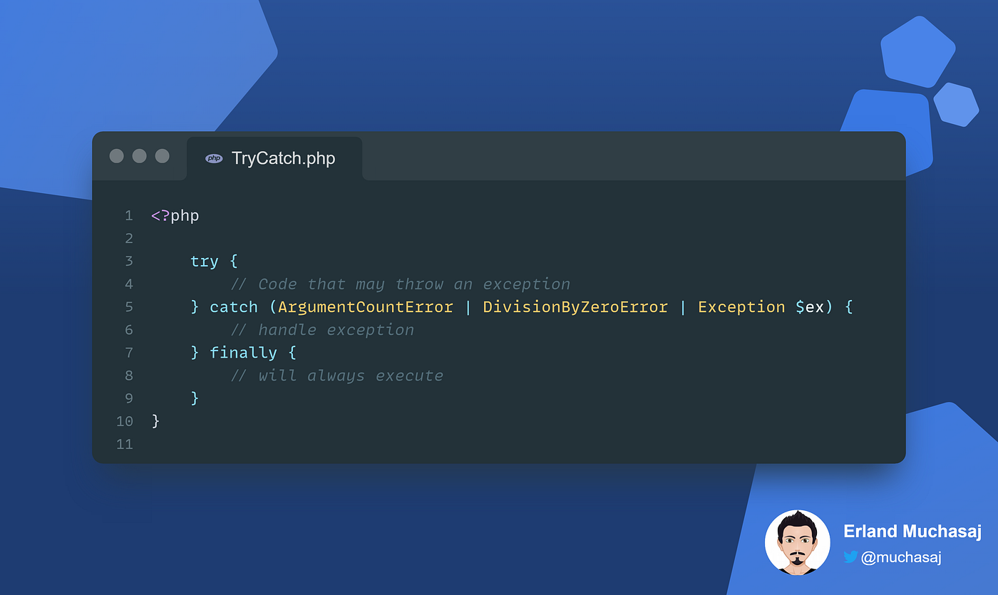 PHP Try Catch: Basics & Advanced PHP Exception Error Handling