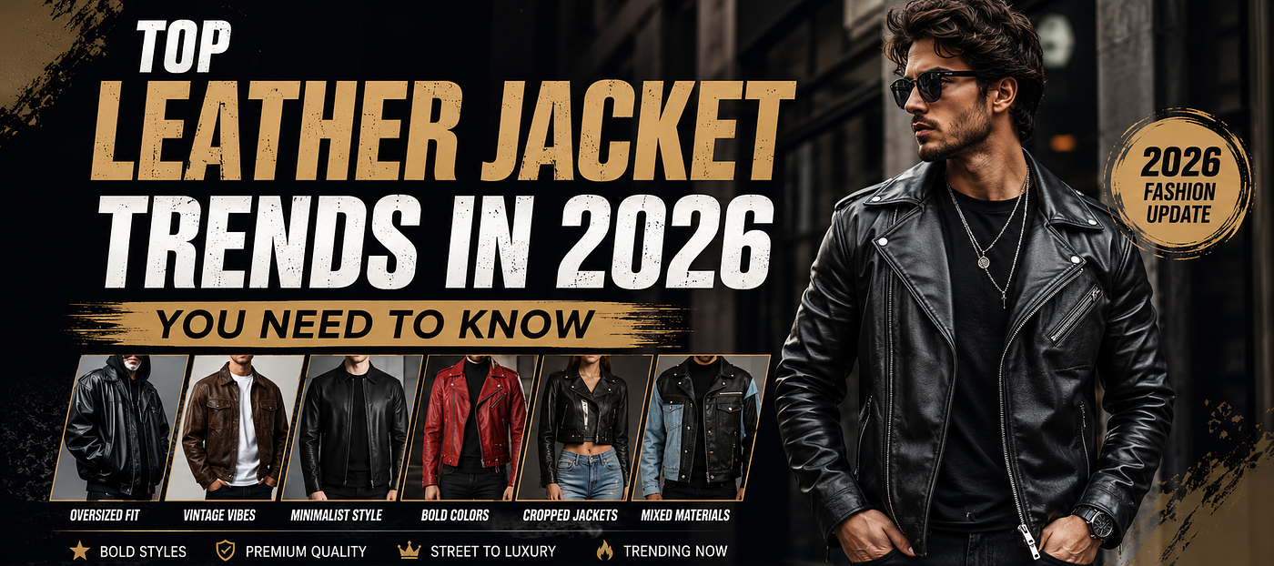 Top Leather Jacket Trends in 2026 You Need to Know