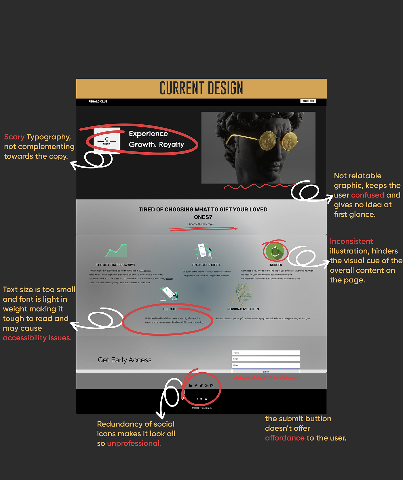 Redesigning the landing page of a startup at the POC stage. | by Kumar  Siddharth | Bootcamp | Medium