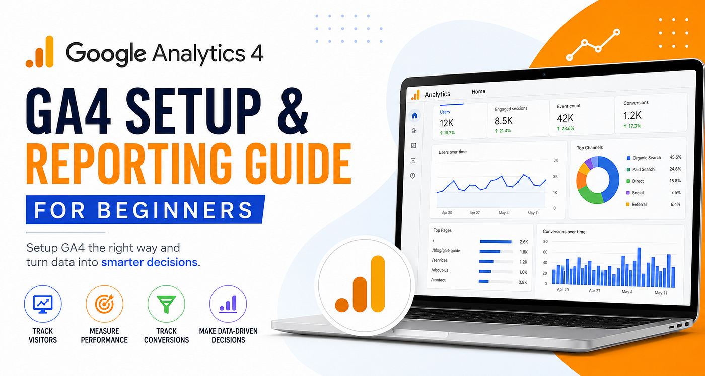 Google Analytics 4 (GA4) Setup & Reporting Guide for Beginners
