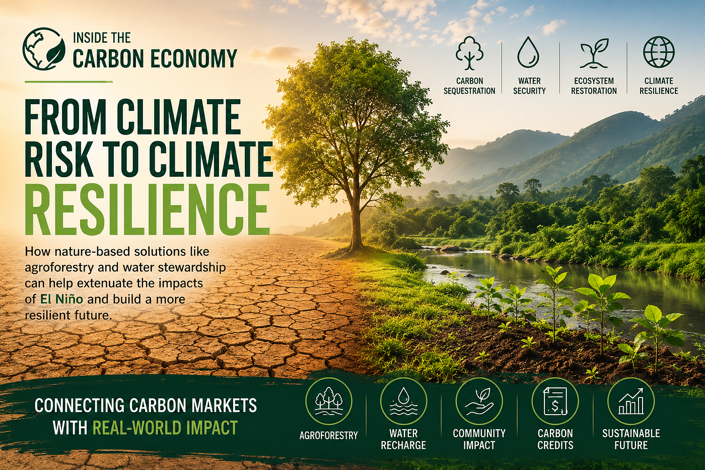 Carbon markets aren’t just about carbon. They’re about resilient ecosystems. And El Niño is a reminder of why that matters.