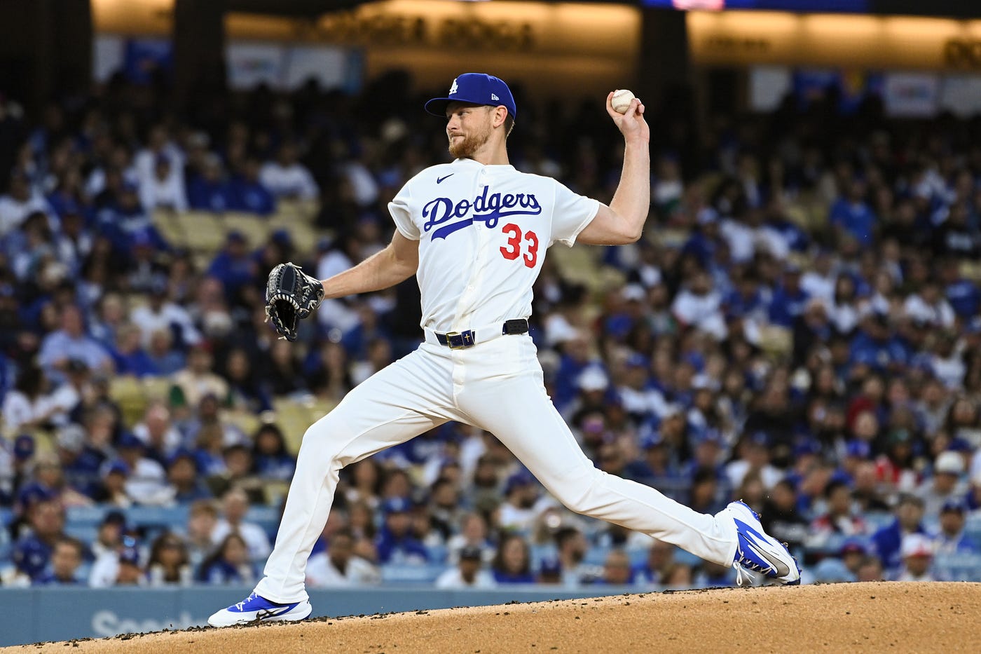 Eric Lauer posts strong debut for Dodgers in Rockies win