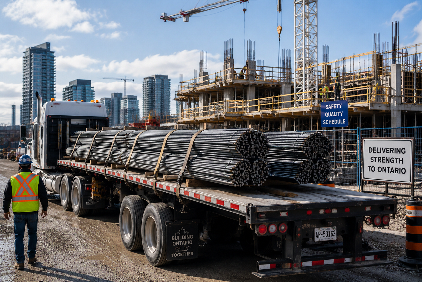 Reinforcing Steel Coordination and Construction Scheduling