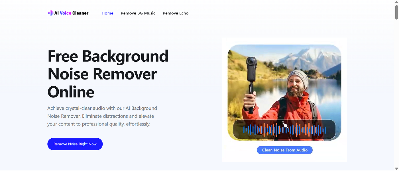 Making Audio Clear with AI — Why We Built AI Voice Cleaner