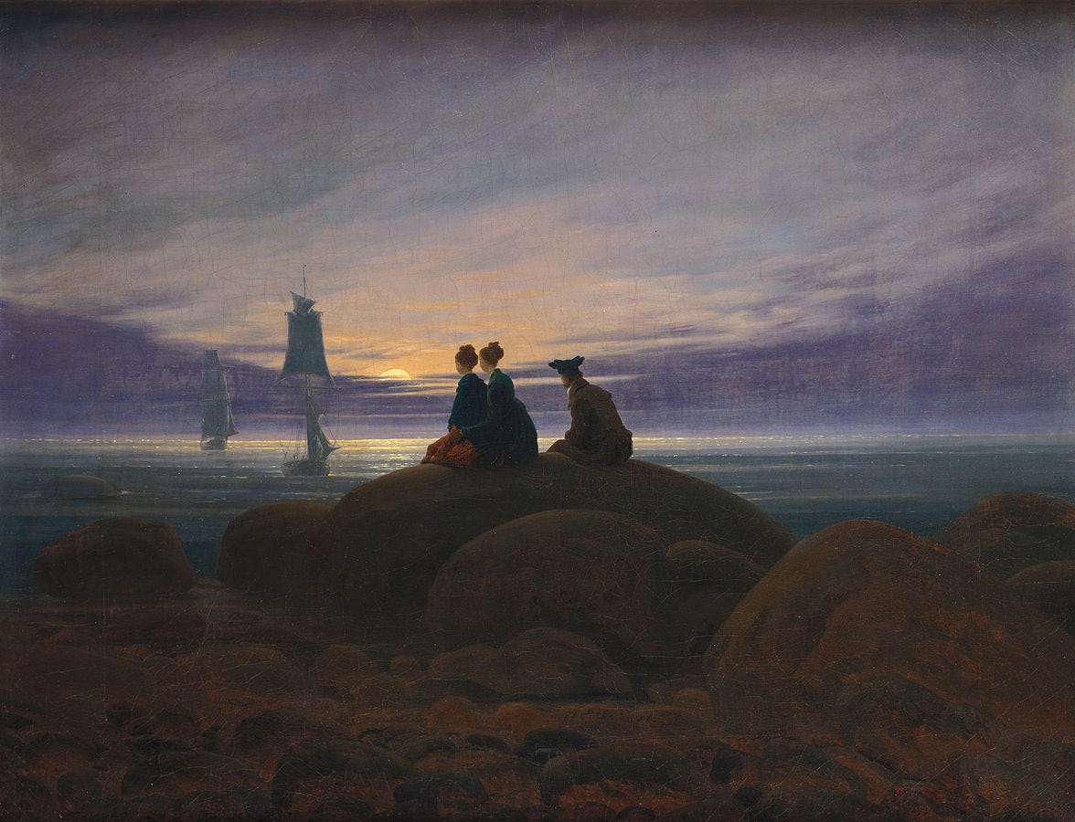 caspar david friedrich owl